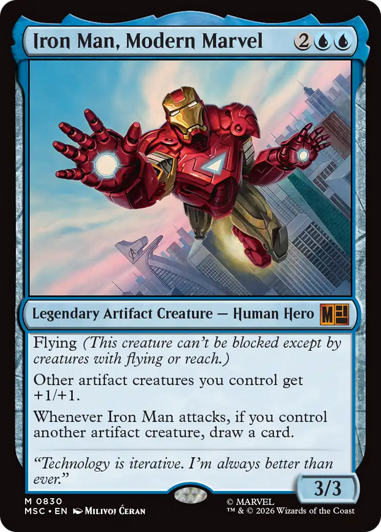 Iron Man, Modern Marvel [Marvel Super Heroes Commander] (Display Case)