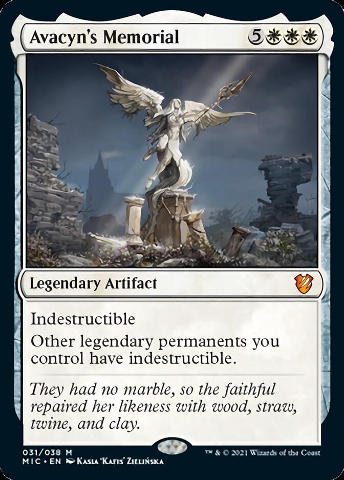 Avacyn's Memorial [Innistrad: Midnight Hunt Commander] (Display Case)