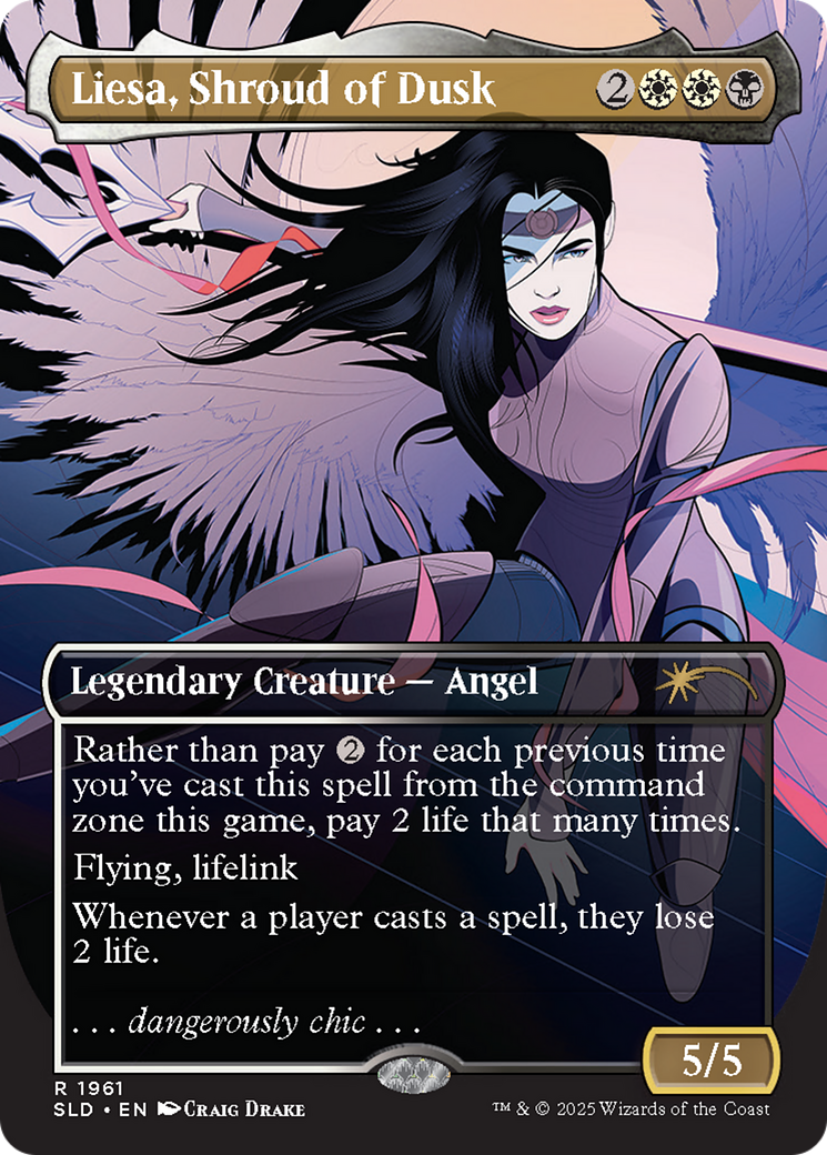 Liesa, Shroud of Dusk [Secret Lair Drop Series] (Display Case)