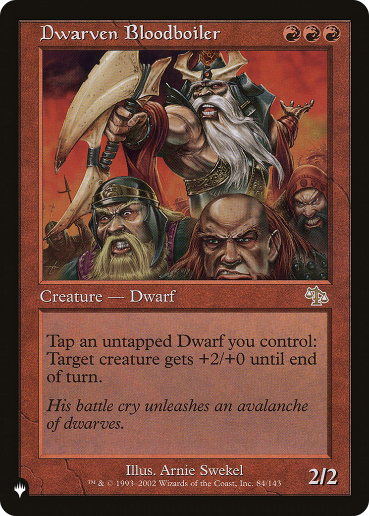 Dwarven Bloodboiler [The List] (Display Case)