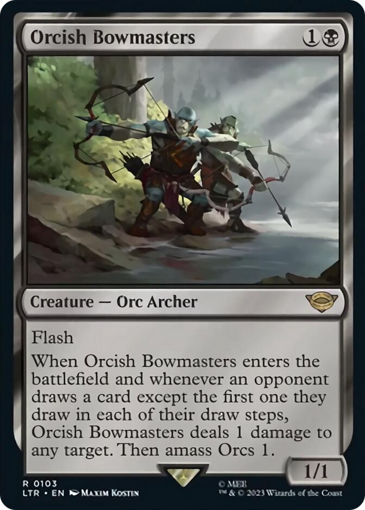 Orcish Bowmasters [The Lord of the Rings: Tales of Middle-Earth] (Display Case)