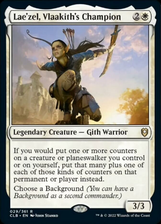 Lae'zel, Vlaakith's Champion [Commander Legends: Battle for Baldur's Gate] (Display Case)