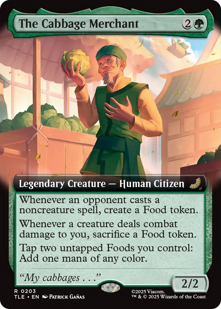 The Cabbage Merchant (Extended Art) [Avatar: The Last Airbender: Eternal-Legal] (Display Case)