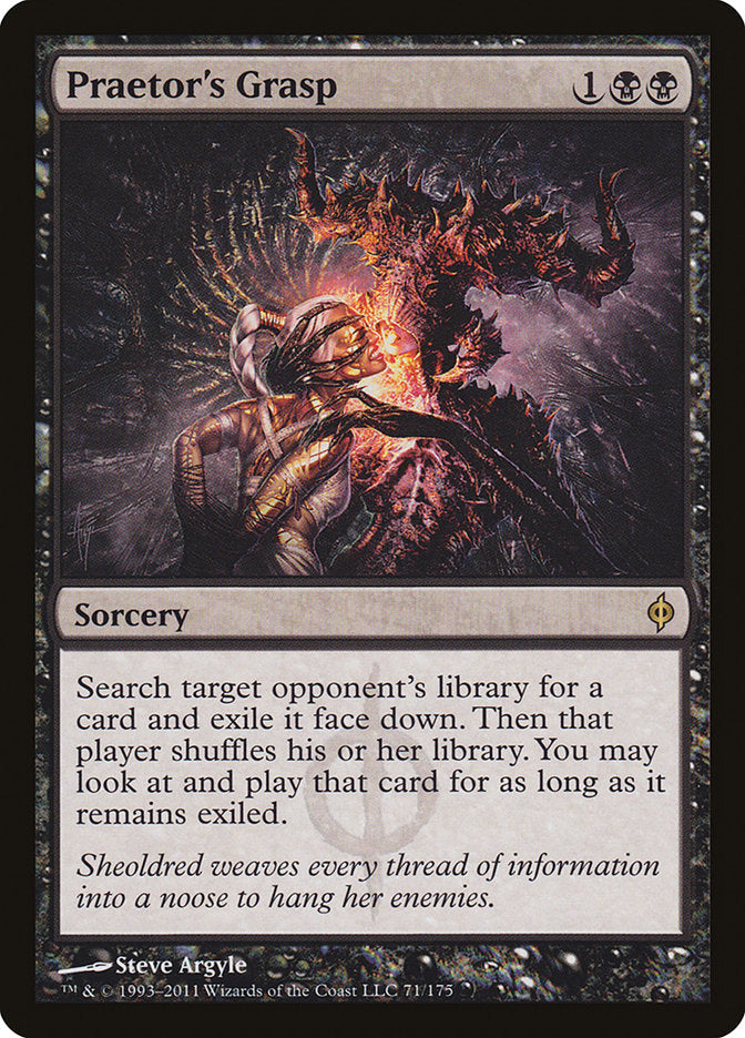 Praetor's Grasp [New Phyrexia] (Display Case)