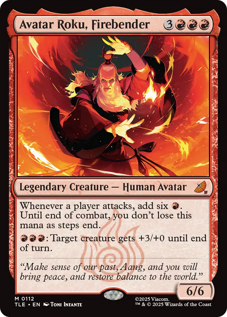 Avatar Roku, Firebender [Avatar: The Last Airbender: Eternal-Legal] (Display Case)