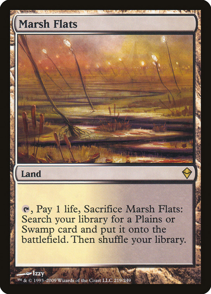 Marsh Flats [Zendikar] (Display Case)