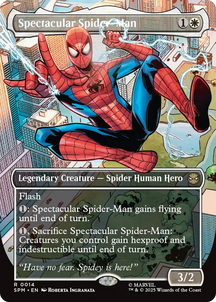 Spectacular Spider-Man (Borderless) [Marvel's Spider-Man] (Display Case)