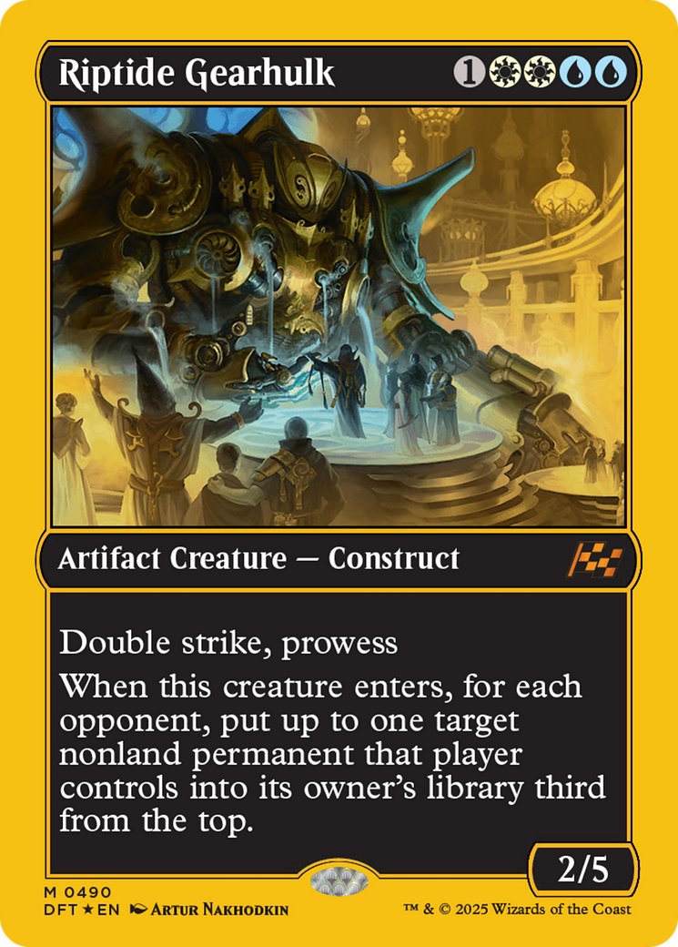 Riptide Gearhulk (First-Place Foil) [Aetherdrift] (Display Case)
