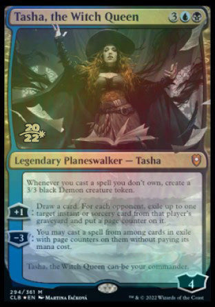 Tasha, the Witch Queen [Commander Legends: Battle for Baldur's Gate Prerelease Promos] (Display Case)