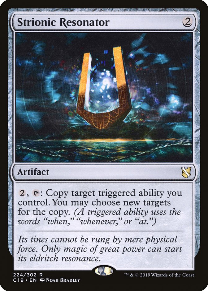 Strionic Resonator [Commander 2019] (Display Case)
