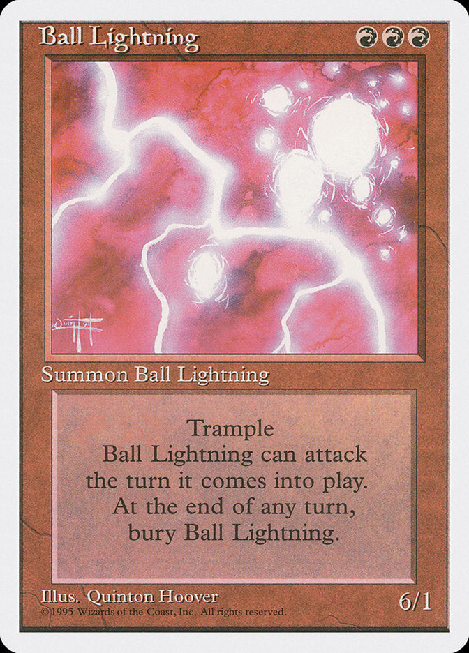Ball Lightning [Fourth Edition] (Display Case)
