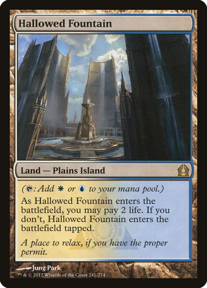 Hallowed Fountain [Return to Ravnica] (Display Case)