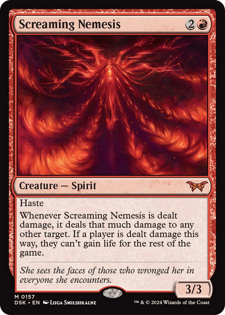 Screaming Nemesis [Duskmourn: House of Horror] (Display Case)