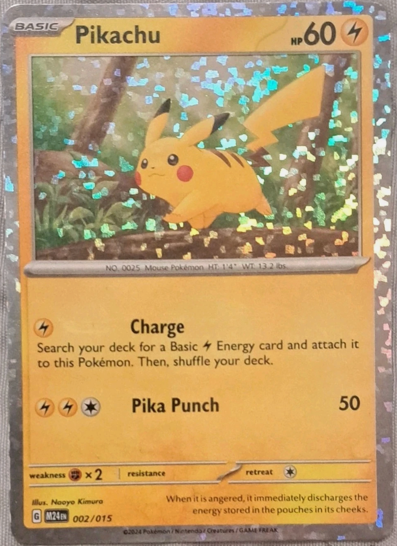 Pikachu (002/015) [McDonald's Promos 2024 Collection]