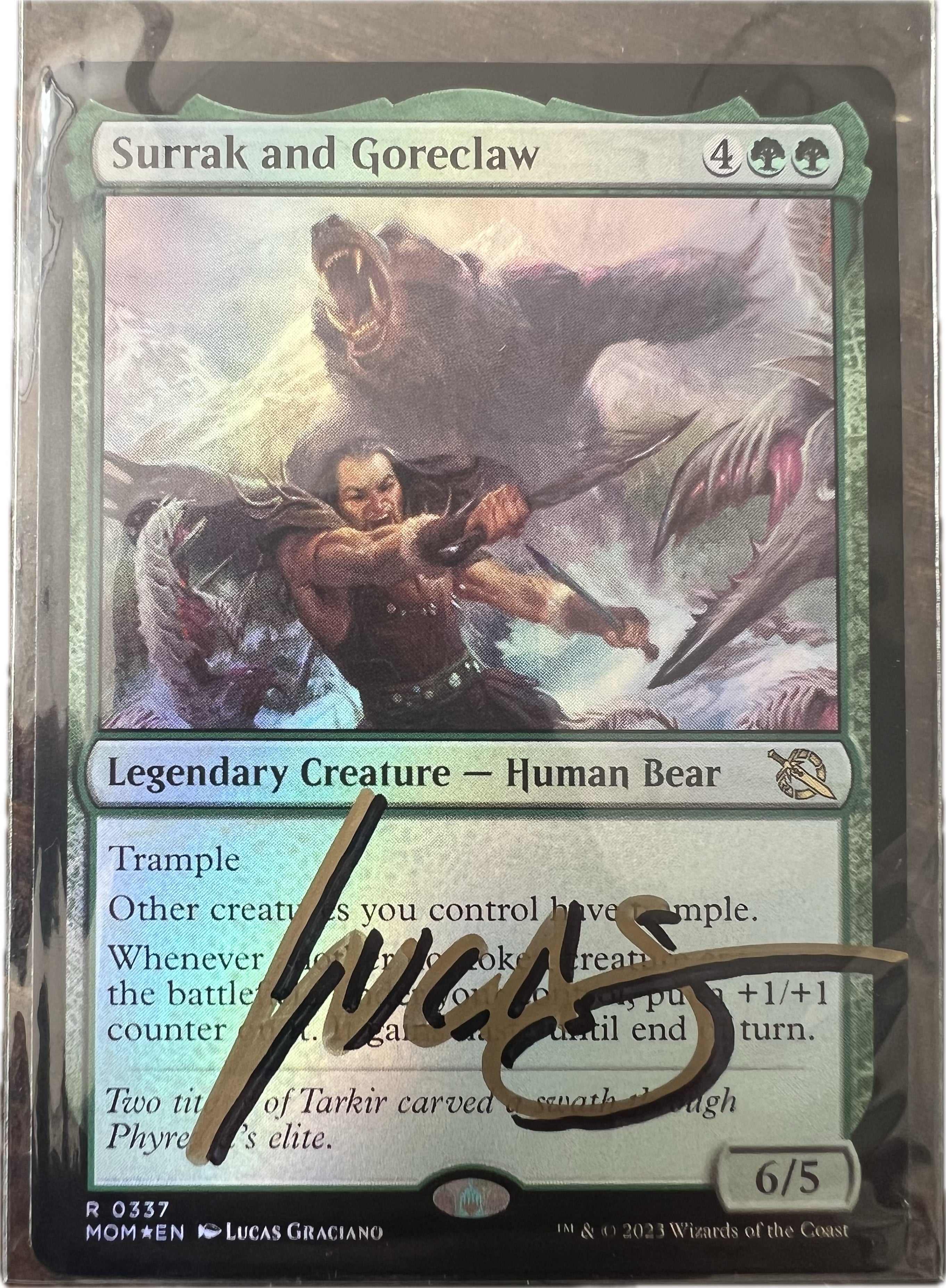 Surrak and Goreclaw [March of the Machine] (Display Case)