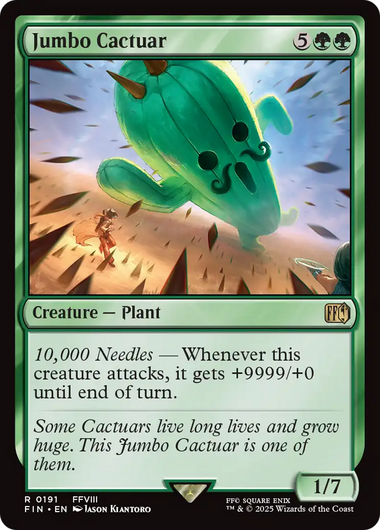 Jumbo Cactuar [FINAL FANTASY] (Display Case)