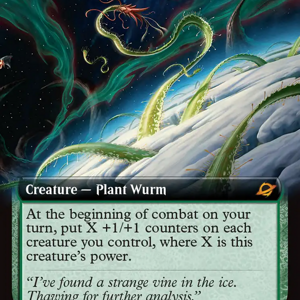 ouroboros mtg card Ouroboroid (Extended Art) [Edge of Eternities]