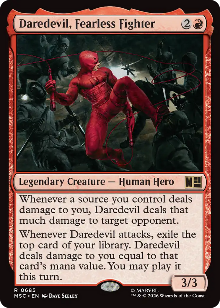 Daredevil, Fearless Fighter [Marvel Super Heroes Commander] (Display Case)