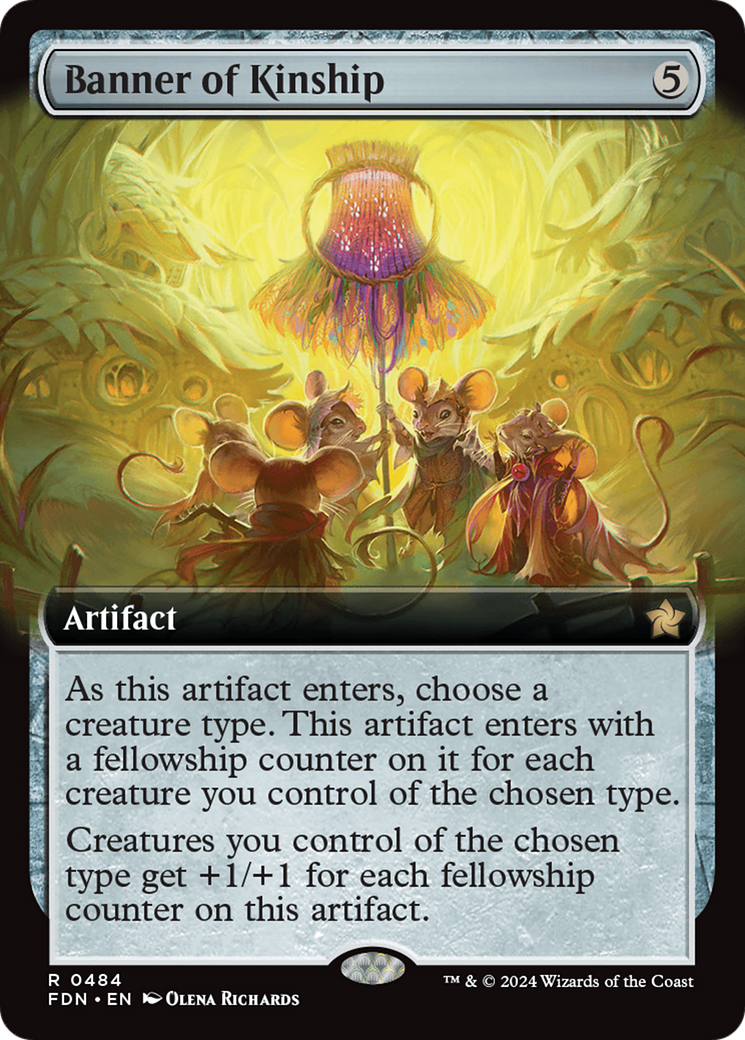 Banner of Kinship (Extended Art) [Foundations] (Display Case)