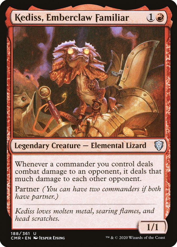 Kediss, Emberclaw Familiar [Commander Legends] (Display Case)