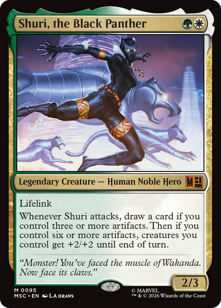Shuri, the Black Panther [Marvel Super Heroes Commander] (Display Case)