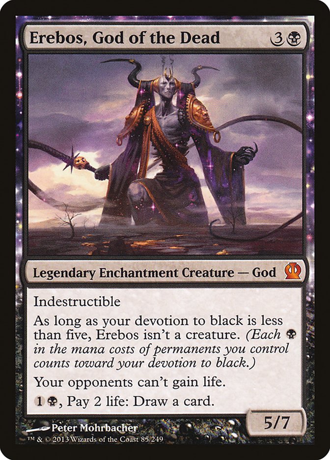 Erebos, God of the Dead [Theros] (Display Case)