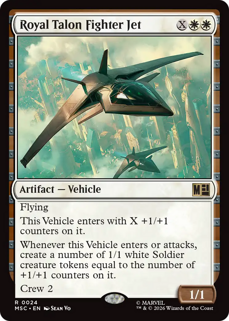 Royal Talon Fighter Jet [Marvel Super Heroes Commander] (Display Case)
