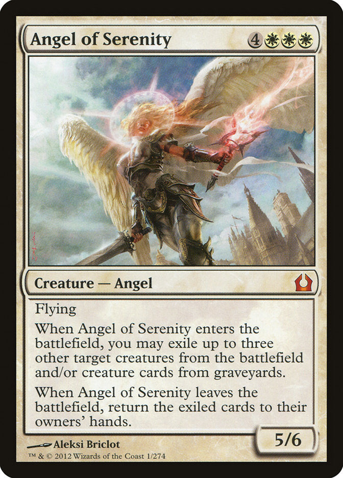 Angel of Serenity [Return to Ravnica] (Display Case)