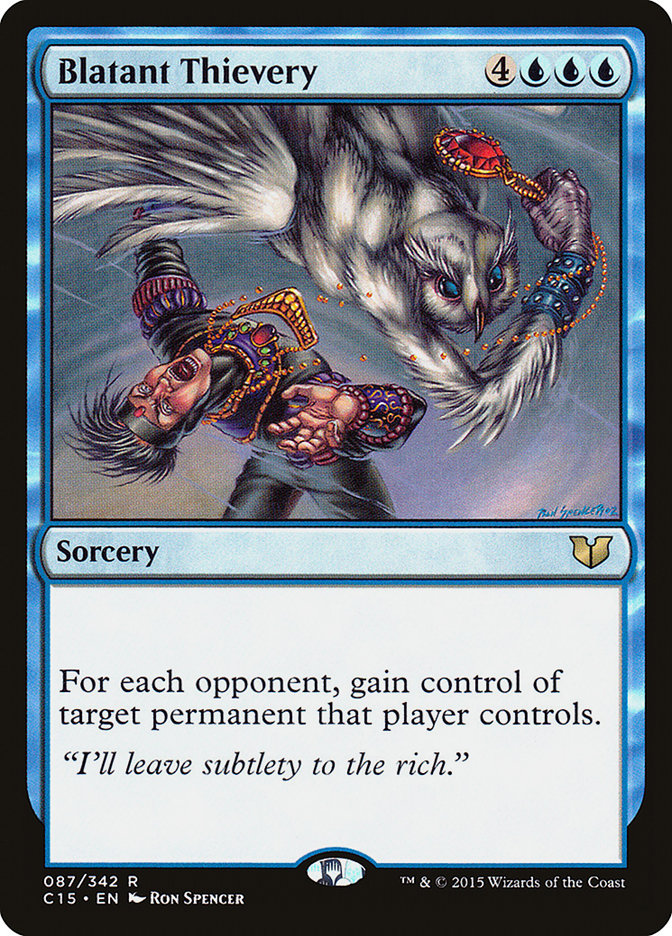 Blatant Thievery [Commander 2015] (Display Case)