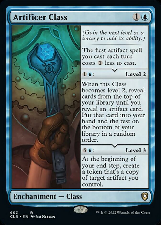 Artificer Class [Commander Legends: Battle for Baldur's Gate] (Display Case)