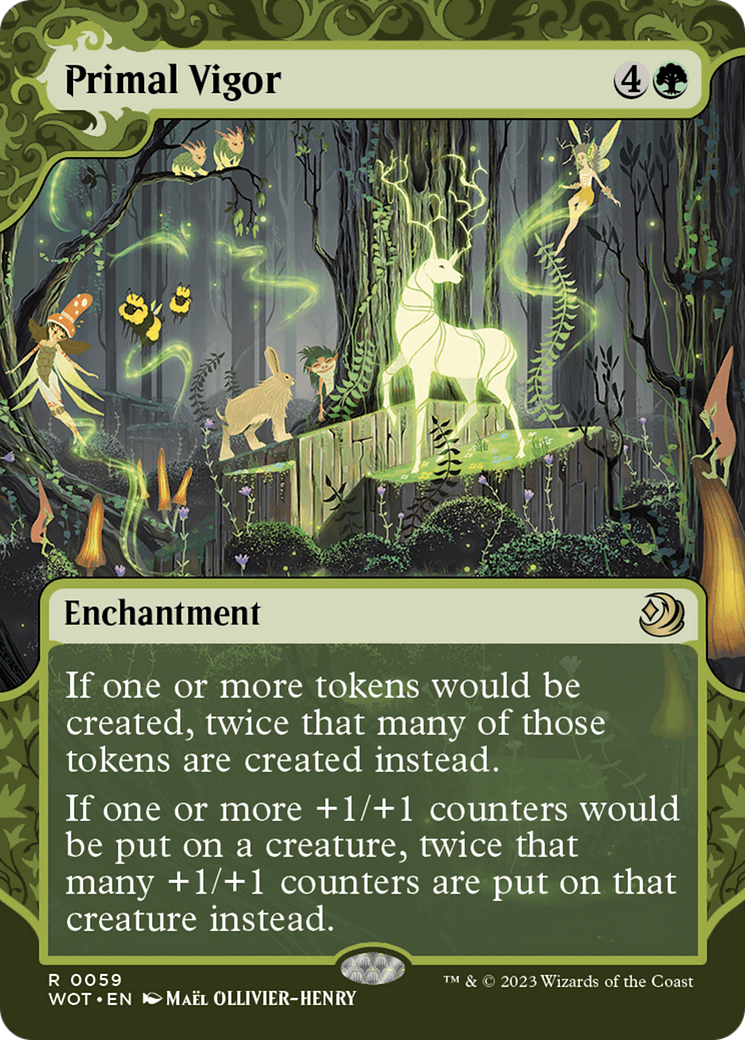 Primal Vigor [Wilds of Eldraine: Enchanting Tales] (Display Case)