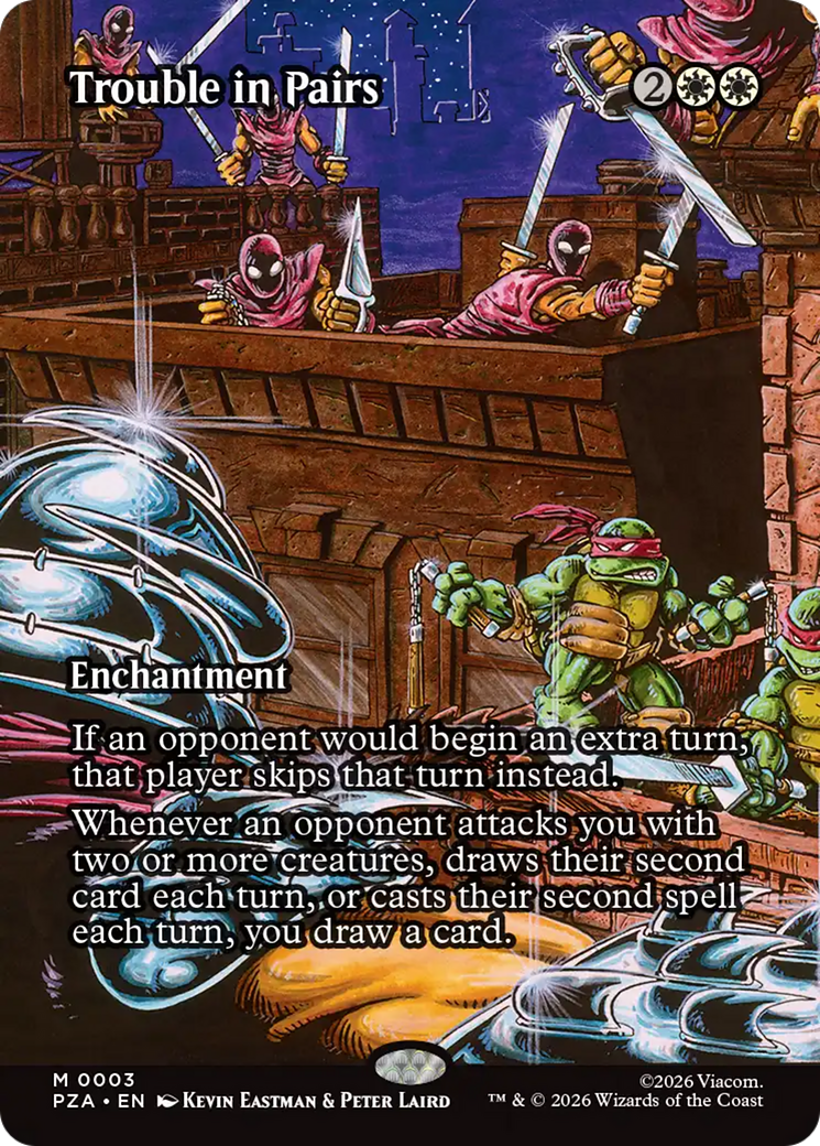 Trouble in Pairs (Borderless) [Teenage Mutant Ninja Turtles Eternal-Legal] (Display Case)