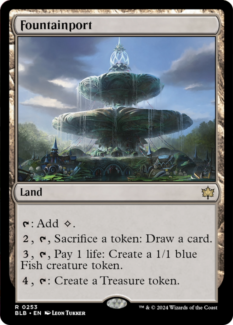 Fountainport [Bloomburrow] (Display Case)