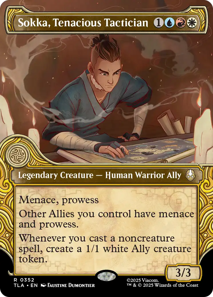 Sokka, Tenacious Tactician (Showcase) [Avatar: The Last Airbender] (Display Case)