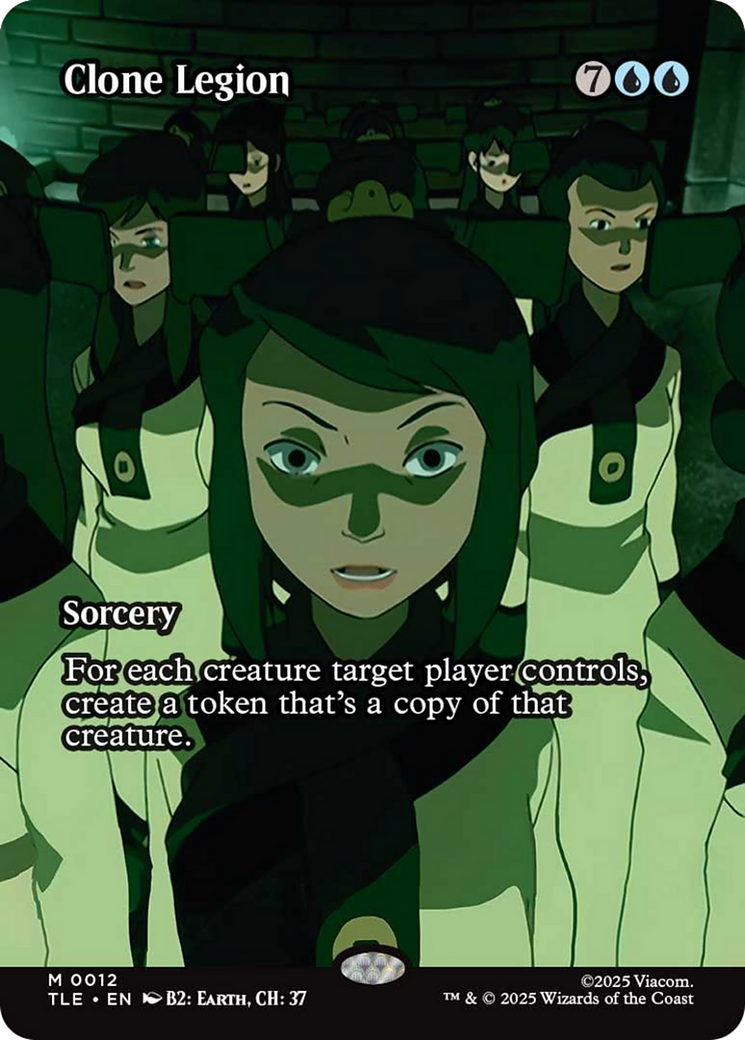 Clone Legion (Borderless) [Avatar: The Last Airbender: Eternal-Legal] (Display Case)