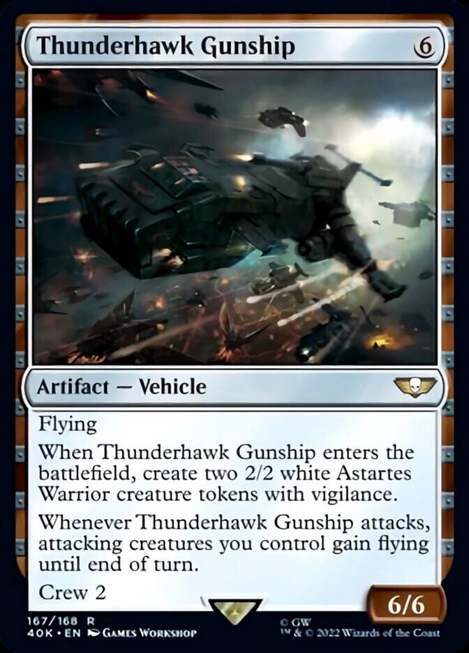 Thunderhawk Gunship [Warhammer 40,000] (Display Case)