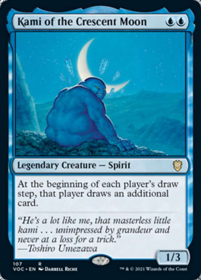 Kami of the Crescent Moon [Innistrad: Crimson Vow Commander] (Display Case)
