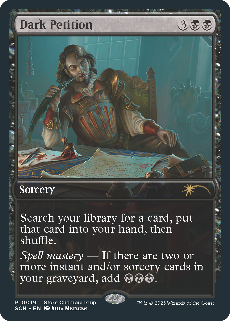 Dark Petition [Store Championships 2023] (Display Case)