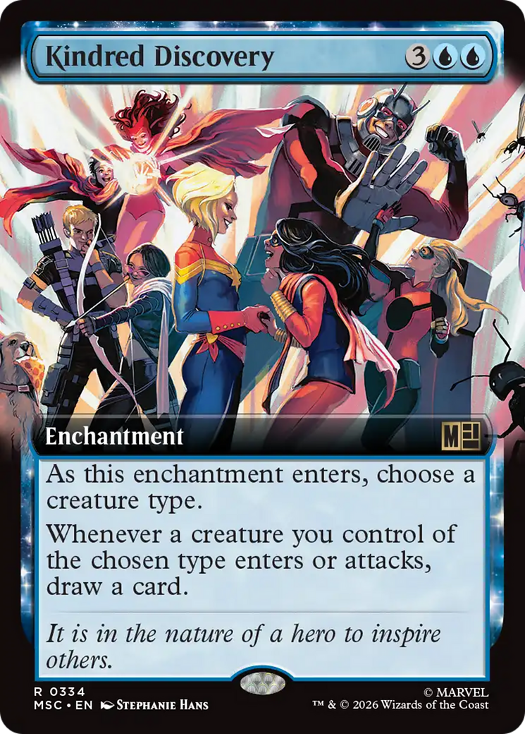 Kindred Discovery (Extended Art) [Marvel Super Heroes Commander] (Display Case)