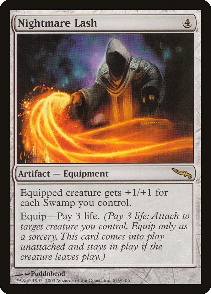 Nightmare Lash [Mirrodin] (Display Case)