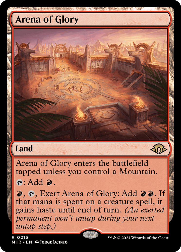 Arena of Glory [Modern Horizons 3] (Display Case)