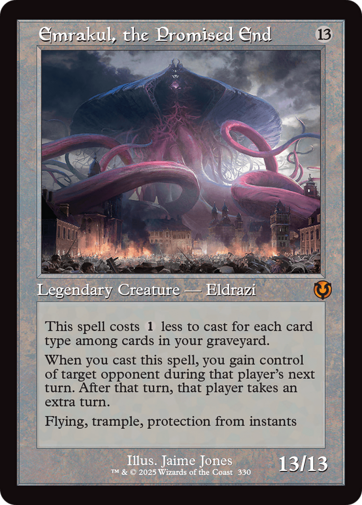 Emrakul, the Promised End (Retro Frame) [Innistrad Remastered] (Display Case)