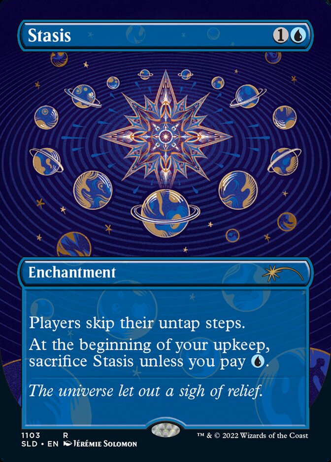 Stasis (Borderless) [Secret Lair Drop Series] (Display Case)