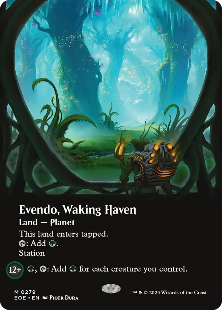 Evendo, Waking Haven (Borderless) [Edge of Eternities] (Display Case)