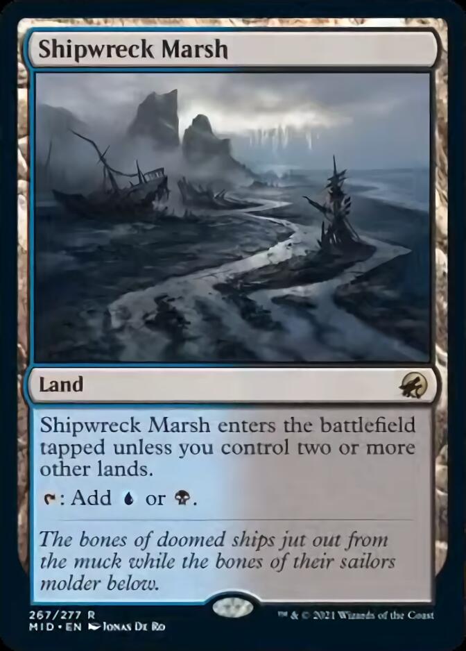 Shipwreck Marsh [Innistrad: Midnight Hunt] (Display Case)