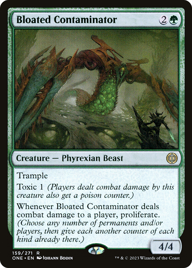 Bloated Contaminator [Phyrexia: All Will Be One] (Display Case)