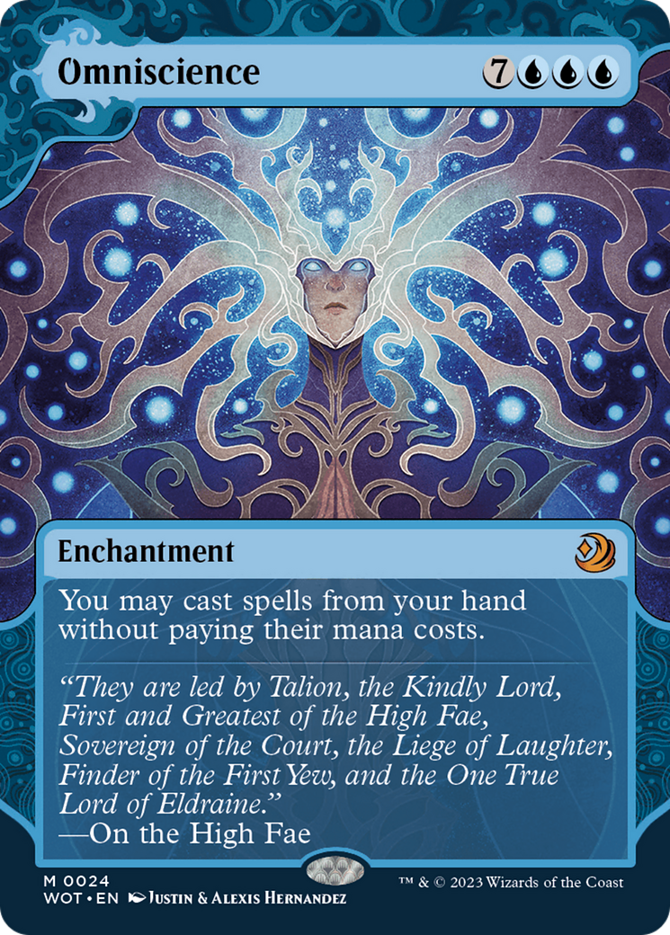 Omniscience [Wilds of Eldraine: Enchanting Tales] (Display Case)