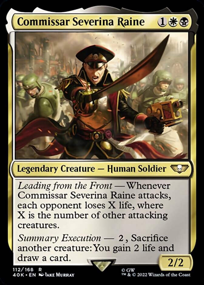 Commissar Severina Raine [Warhammer 40,000] (Display Case)