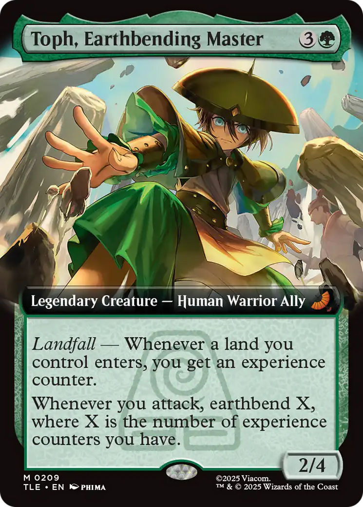 Toph, Earthbending Master (Extended Art) [Avatar: The Last Airbender: Eternal-Legal] (Display Case)