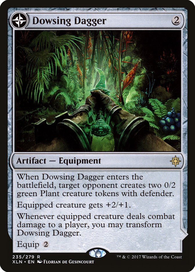 Dowsing Dagger // Lost Vale [Ixalan] (Display Case)